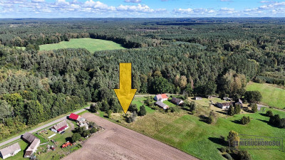 Działka budowlana na skraju wsi przy asfalcie - Nosibądy  -
Zachodniopomorskie Zdjęcie nr 4