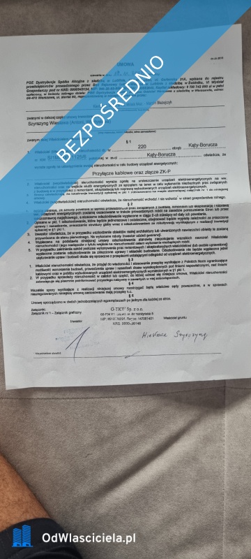 Sprzedam działkę dudowlaną - Kąty-Borucza  -
mazowieckie Zdjęcie nr 2