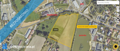  sprzedam działkę 354h-centrum Łosic przy jeziorku Dojazd drogą asfaltową od ulRzecznej -    - mazowieckie