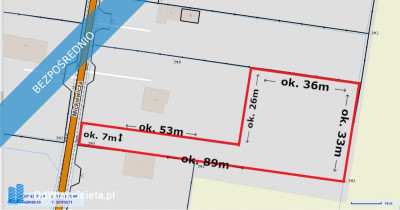 Gałków Mały działka na sprzedaż budowlana 1574 m aktualne WZ - Gałków Mały  - łódzkie
