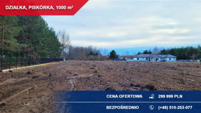 Sprzedam 1000 m2 Piskórka gm Prażmów BUDOWLANA - Piskórka  -
mazowieckie Zdjęcie nr 5