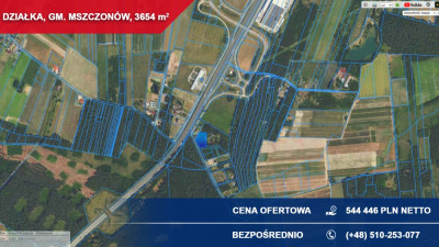 Teren usługowy przy S8  idealny pod magazyn lub warsztat - Adamowice  -
mazowieckie Zdjęcie nr 4