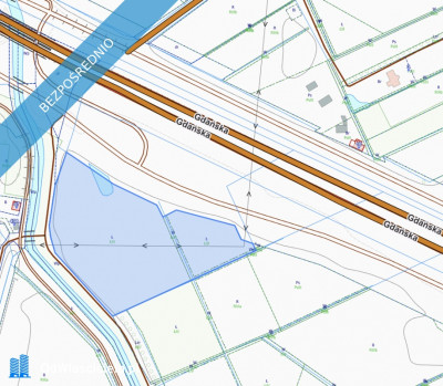 25 ha przy S7  teren inwestycyjny  magazynowy 10 min od Gdańska - Cedry Małe  -
pomorskie Zdjęcie nr 12