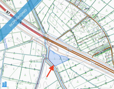 25 ha przy S7  teren inwestycyjny  magazynowy 10 min od Gdańska - Cedry Małe  -
pomorskie Zdjęcie nr 13