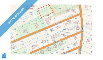Działka blisko miasta 2237m2 - Kady  -
mazowieckie Zdjęcie nr 2