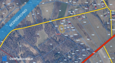 Budowlana 1672m2 z możliwością kupienia większej powierzchni - Choiny  - mazowieckie