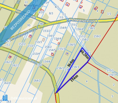 Działka leśna z możliwością zabudowy w MPZP - Rynia  - mazowieckie