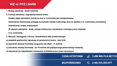 Działka inwestycyjna pod segmenty bliźniaki hotel  TOP lokalizacja - Łódź  -
łódzkie Zdjęcie nr 10