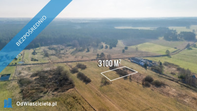 Działka w zielonej okolicy z wydanymi warunkami pod Szczecinem - Płonia-Śmierdnica-Jezierzyce  - zachodniopomorskie