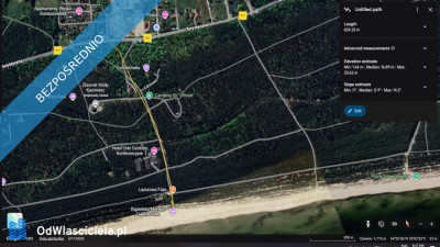 Duża działka budowlana nad morzem w Gdańsku pełne uzbrojenie MPZP   - Sobieszewo  -
pomorskie Zdjęcie nr 6