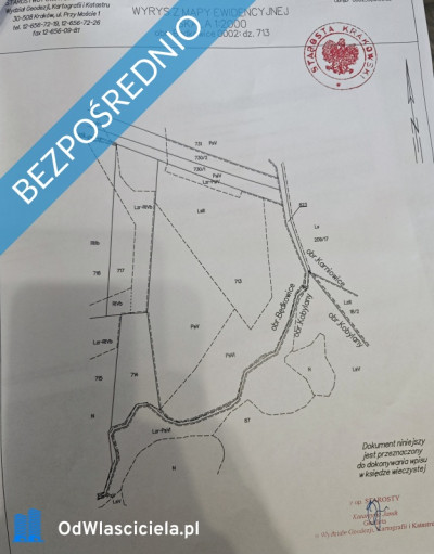Duża działka rolno-leśna w Będkowicach ok 232ha gmina Wielka Wieś - Będkowice  -
małopolskie Zdjęcie nr 4