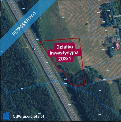 Grunt inwestycyjny działka inwestycyjna przy S-3 3 km od  Węzeł Myślibórz - Myślibórz  -
zachodniopomorskie Zdjęcie nr 3