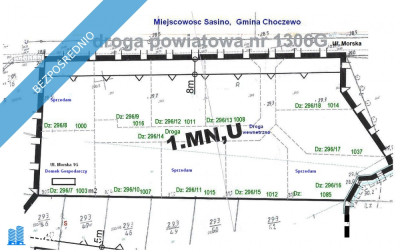 Sprzedam działki w Sasinie koło Łeby - Sasino  -
pomorskie Zdjęcie nr 2