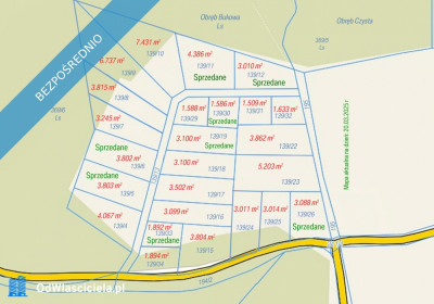 Sprzedam działki budowlane nad morzem w m Bukowa pow Smołdzino - Bukowa  - pomorskie
