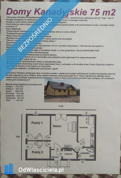 Działka budowlana w centrum Dominikowic wojmałopolskie - Dominikowice  -
małopolskie Zdjęcie nr 12