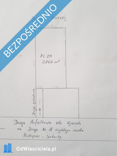 Sprzedan dzialke nad jeziorem Pierwoj - Kamionka  -
warmińsko-mazurskie Zdjęcie nr 4