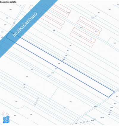 Dwie działki rolne nr 205 i 206 303 ha przy drodze Łączka gm Kotuń - Łączka  -
mazowieckie Zdjęcie nr 2