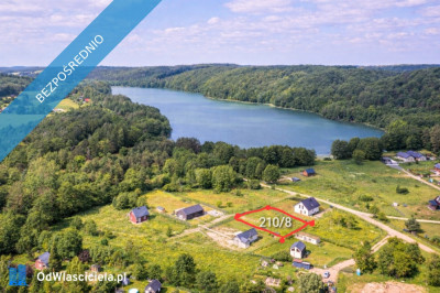 Działka na Kaszubach 150 m od jeziora  MPZP   pozwolenie  Media  Natura 2000 Las - Klonowo Dolne  - pomorskie