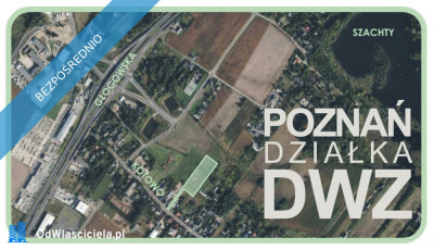 POZNAŃ - Działka budowlana z DWZ pod zespół domów jednorodzinnych - Fabianowo-Kotowo  - wielkopolskie