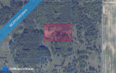 Działka 8614 w Granicznej Wsi wraz z dostępem do drogi - Graniczna Wieś  - pomorskie
