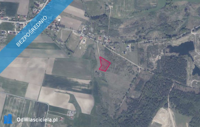 Działka 1949 w Ełganowie wraz z dostępem do drogi - Ełganowo  -
pomorskie Zdjęcie nr 2