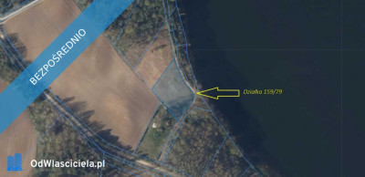 Działka Nad Jeziorem Czarnym Pluszkiejmy - Mazury Garbate - Pluszkiejmy  - warmińsko-mazurskie