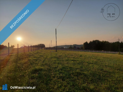 Widokowe działki inwestycyjne  budowlane na malowniczym Pogórzu Strzyżowskim - Huta Gogołowska  - podkarpackie