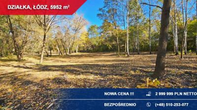 NOWA CENA  Działka pod segmenty bliźniaki hotel  TOP lokalizacja - Łódź  -
łódzkie Zdjęcie nr 4