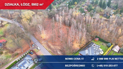 NOWA CENA  Działka pod segmenty bliźniaki hotel  TOP lokalizacja - Łódź  -
łódzkie Zdjęcie nr 5