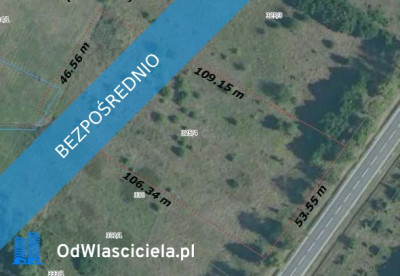 Działka 5400 m2 budowlana pod firmę działalność inwestycyjna warunki zabudowy WZ na 3 domy - Dęba  - świętokrzyskie