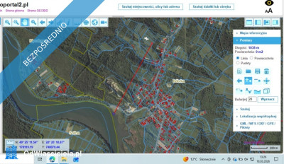 Działka BUDOWLANA Bieszczady Bóbrka k SOLINA - Bóbrka  -
podkarpackie Zdjęcie nr 9
