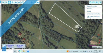 Działka BUDOWLANA Bieszczady Bóbrka k SOLINA - Bóbrka  -
podkarpackie Zdjęcie nr 7