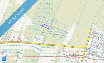 Działka budowlana w miejscowości Wola Pieczyska 1335m2 tylko 1h od Warszawy w spokojnym miejscu - Wola Pieczyska  - mazowieckie