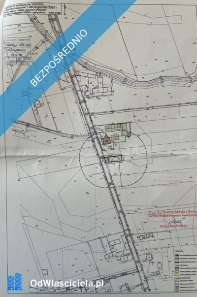 SUPER DZIAŁKA BUDOWLANA okolice Czerska - Brzumin  -
mazowieckie Zdjęcie nr 5