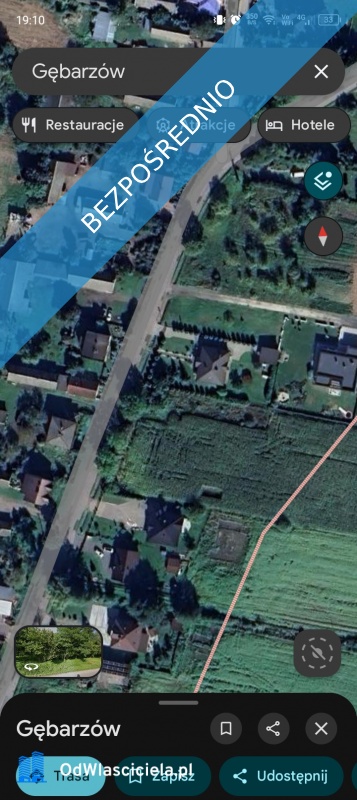 Sprzedam działki budowlane  - Gębarzów  - mazowieckie