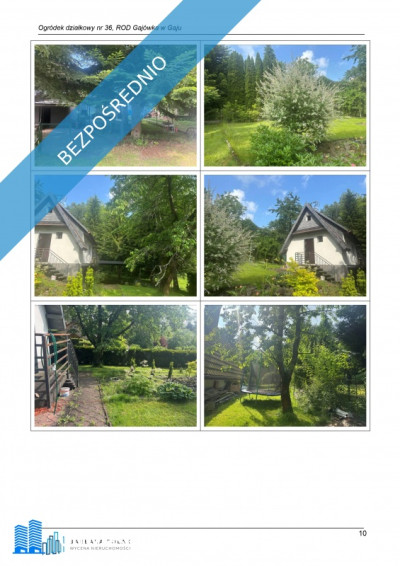 Syndyk sprzeda przeniesienie ogółu praw i obowiązków działkowca wynikających z umowy dzierżawy działkowej działki nr 36 o powierzchni 400 m2 położonej na terenie ROD Gajówka w Gaju - Gaj  - małopolskie