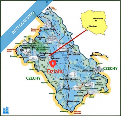 Atrakcyjne działki z warunkami zabudowy Polanica Zdrój Kotlina Kłodzka - Paszków  - dolnośląskie