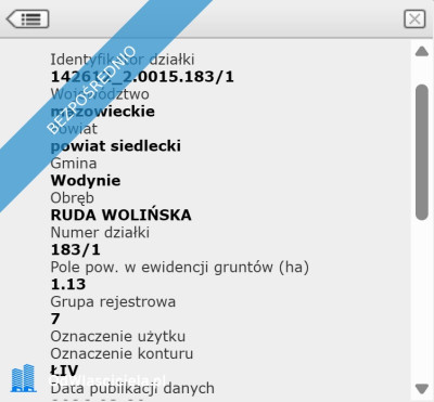 Grunty rolne Ł4  216ha  Ruda Wolińska 08-117  23km od Siedlec  OKAZJA - Ruda Wolińska  -
mazowieckie Zdjęcie nr 6