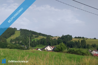 Działka budowlana z panoramicznym widokiem na okolicę i Tatry - Kluszkowce  -
małopolskie Zdjęcie nr 5