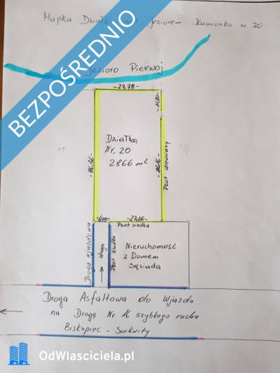 Sprzedan dzialke nad jeziorem Pierwoj -    -
warmińsko-mazurskie Zdjęcie nr 5