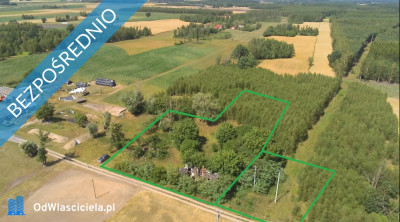 Sprzedam bezpośrednio działkę 5700m2 w otoczeniu lasu i pól w spokojnej wsi na Kujawach -    -
kujawsko-pomorskie