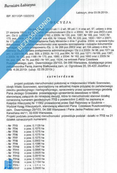 Sprzedam działki w Sosnowcu Wielkim kRynarzewa -    -
kujawsko-pomorskie Zdjęcie nr 13