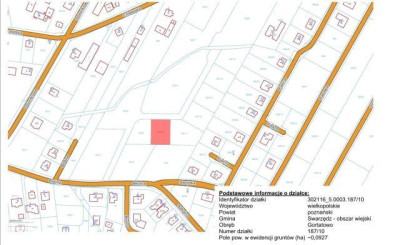 Na sprzedaż działka budowlana - Gortatowo -
wielkopolskie Zdjęcie nr 2