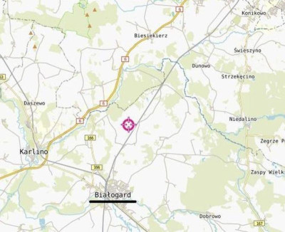 Na sprzedaż działka budowlana - Pustkowo -
zachodniopomorskie Zdjęcie nr 6