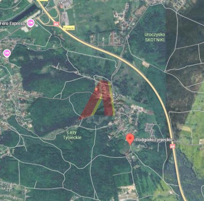 Park Bielański  działka około 30 arów - Tyniec  - Małopolskie