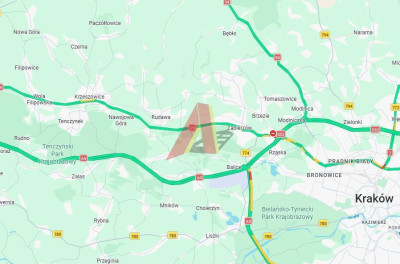 Działka 87arowa Usługowo Budowlana z terenem rolnym - Krzeszowice  -
Małopolskie Zdjęcie nr 11