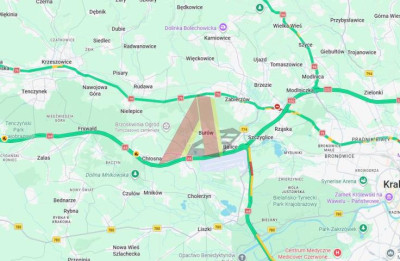 Działka 87arowa Usługowo Budowlana z terenem rolnym - Krzeszowice  -
Małopolskie Zdjęcie nr 8