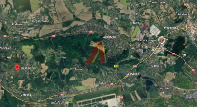 115ha działki pełne media - Brzoskwinia  - Małopolskie