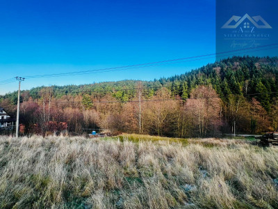 Atrakcyjna działka budowlana pod Myślenicami - Łęki  -
małopolskie Zdjęcie nr 3