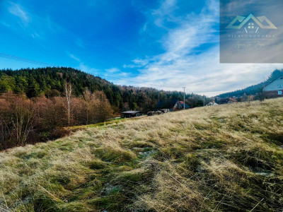Atrakcyjna działka budowlana pod Myślenicami - Łęki  -
małopolskie Zdjęcie nr 8